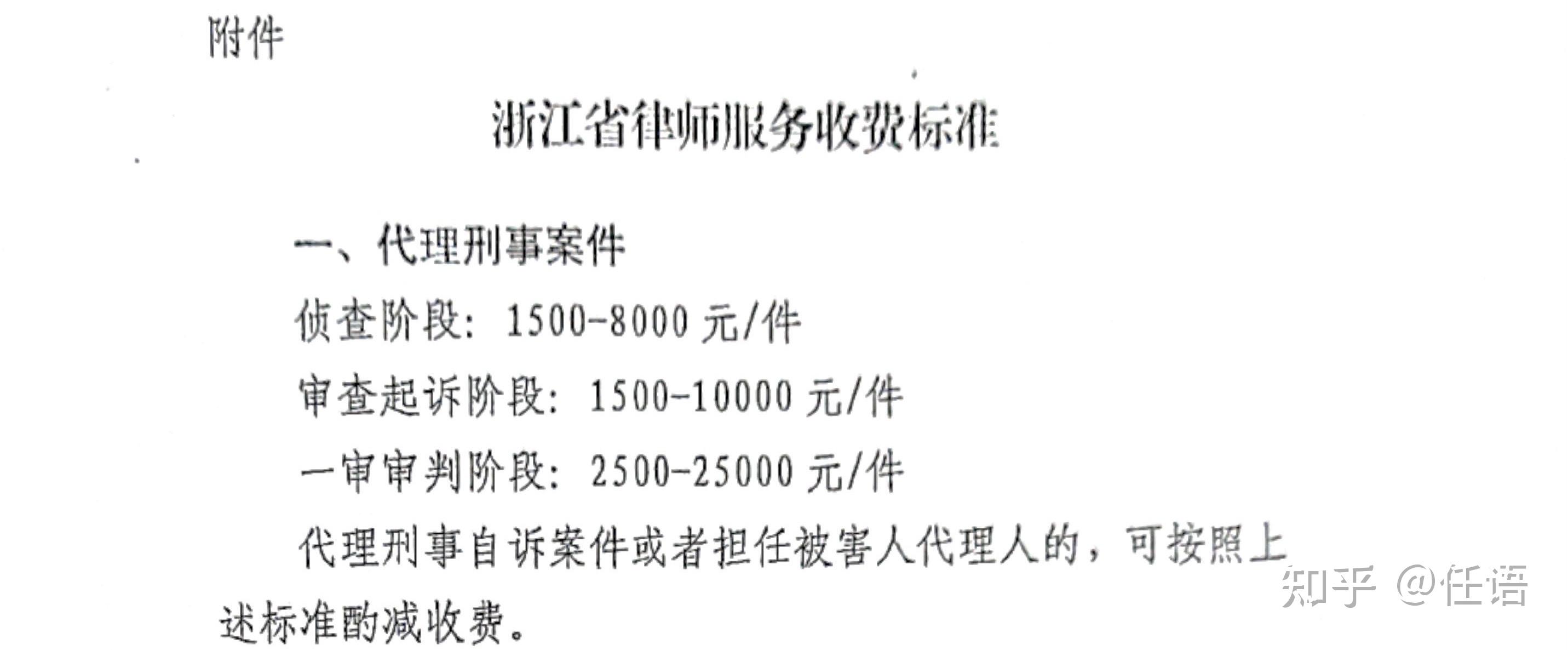 首都刑事申诉律师收费指南